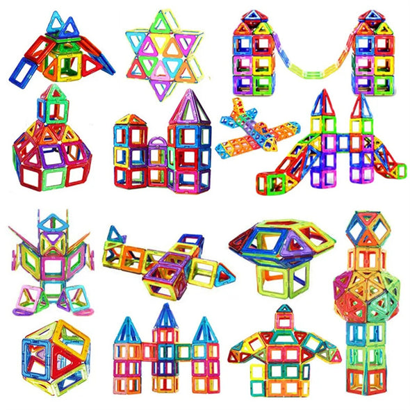 Kids Magnetic Building Blocks DIY Magnets Toys