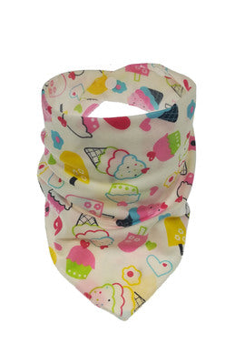 Baby Triangle Cotton Cartoon Bib