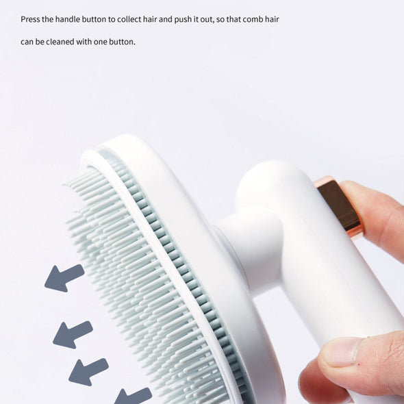 Pet  Hair Removal Artifact Grooming Brush