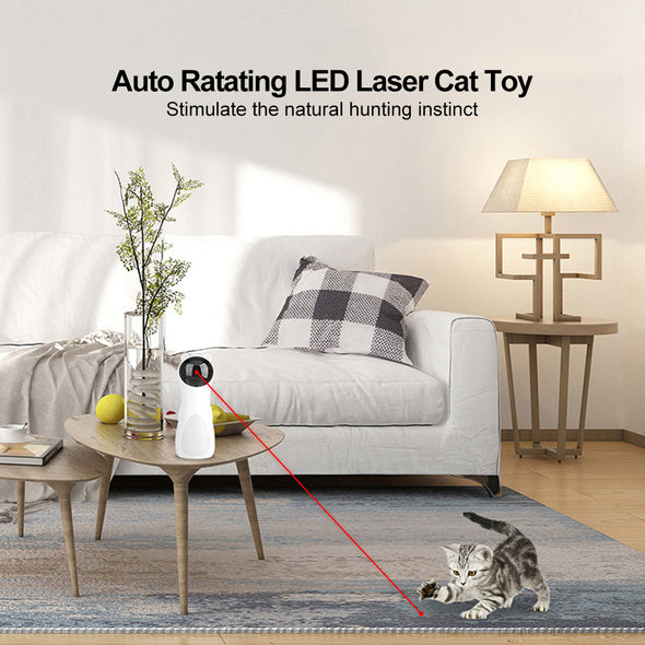 Cat Bear Automatic Red Laser LED Toy