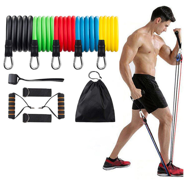 Sports Fitness  11 Sets All-Round Pull Rope