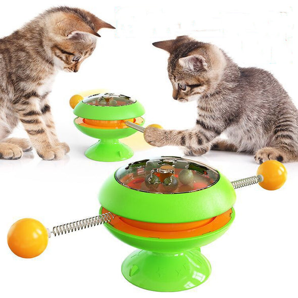 Cat Rotatable  Interactive Training Toy