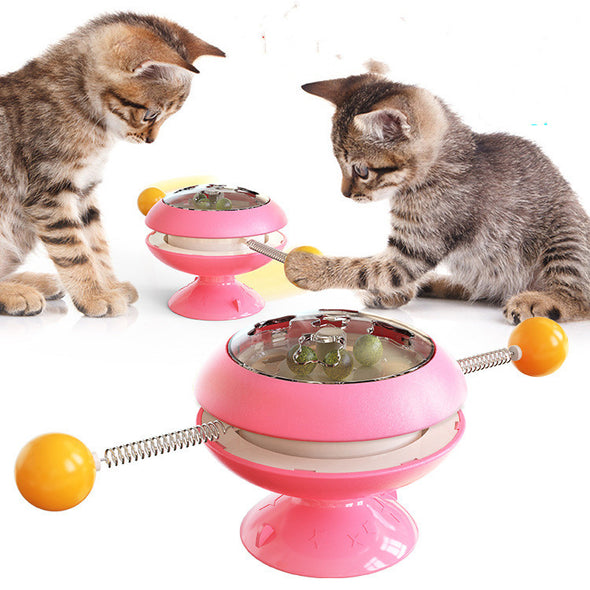 Cat Rotatable  Interactive Training Toy