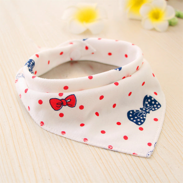 Baby Triangle Cotton Cartoon Bib