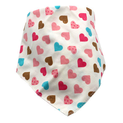 Baby Triangle Cotton Cartoon Bib