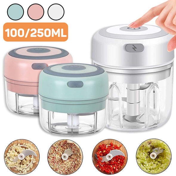 Mini Electric Garlic Chopper Ginger Masher