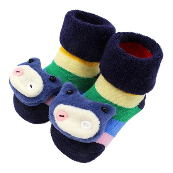 Baby Stitching doll  Floor Socks