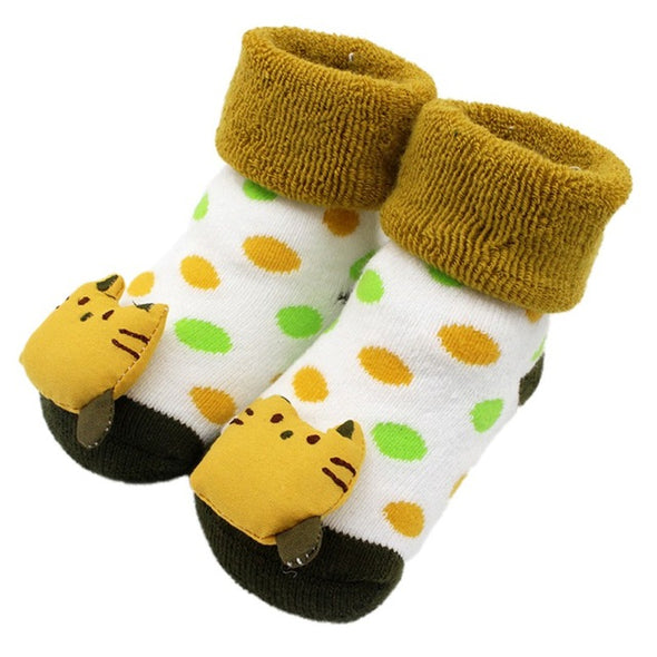 Baby Stitching doll  Floor Socks