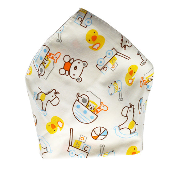 Baby Triangle Cotton Cartoon Bib