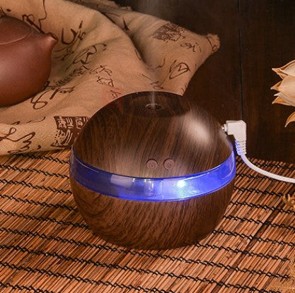 300ml Wood Grain Humidifier