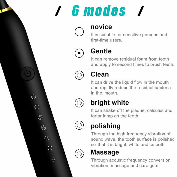 Heads Rechargeable Electric Toothbrush