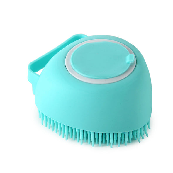 Dog Silicone Bath Shampoo Grooming Massage Brush