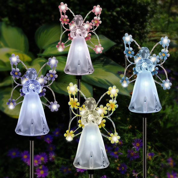 Garden Outdoor Decoration Angel Solar  Light