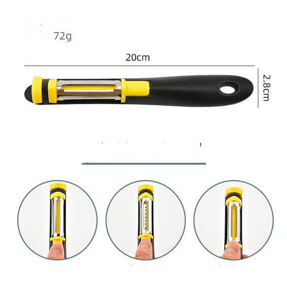 Multifunctional  Stainless Steel Fruit Potato Peeler